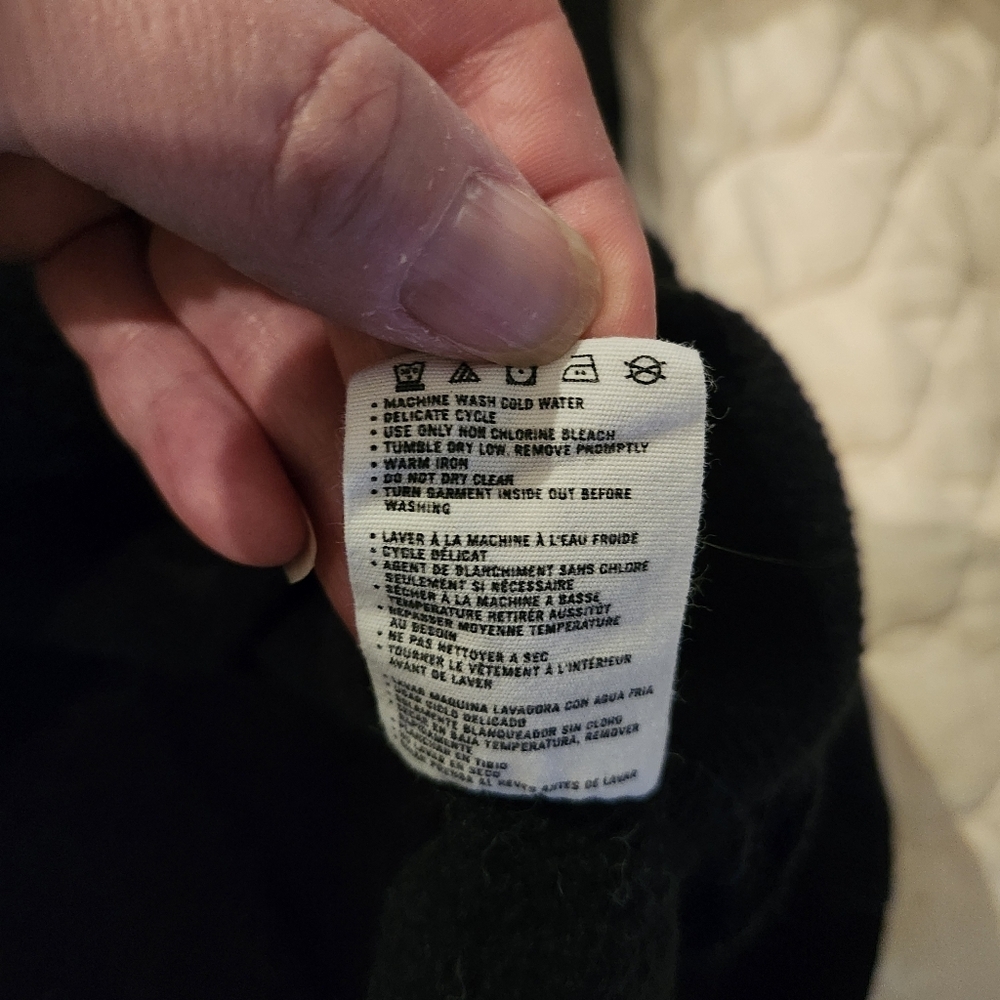 New Era Philadelphia Eagles Black Hoodie Size L - Picture 6 of 11